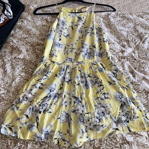 Yellow Floral romper